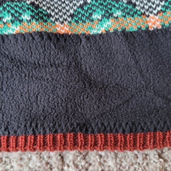 Brooks Run Merry Snowmen Knit Pom Pom Beanie Toque Hat Adult Unisex - Picture 7 of 14